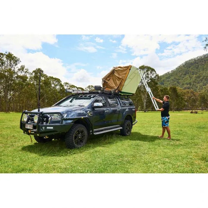 Tente de toit TJM Yulara 2400 x 1200 mm (+Annexe en Option) sur Xperts4x4 Accessoires 4x4 Off-Road