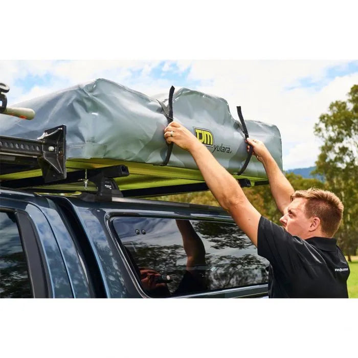 Tente de toit TJM Yulara 2400 x 1200 mm (+Annexe en Option) sur Xperts4x4 Accessoires 4x4 Off-Road